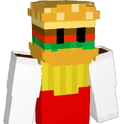 K6245 Minecraft avatar bust