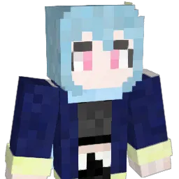 KARUMINTV Minecraft avatar bust