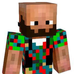 KDC1234 Minecraft avatar bust