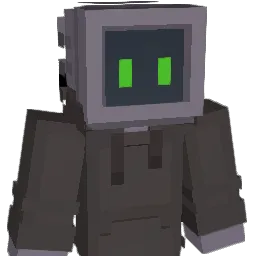 KIDamon Minecraft avatar bust