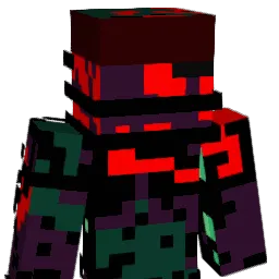 KILO3XDEM0N22 Minecraft avatar bust