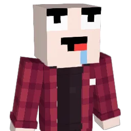 KIMSUHO Minecraft avatar bust