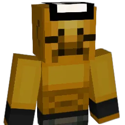 KINGETMAN Minecraft avatar bust