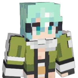 KITAHARU Minecraft avatar bust