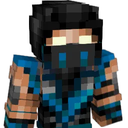 KJJFF Minecraft avatar bust
