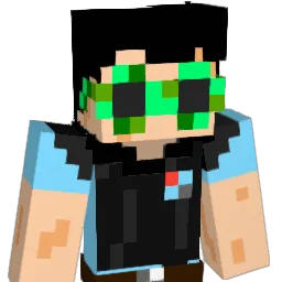 KOMO4EK Minecraft avatar bust