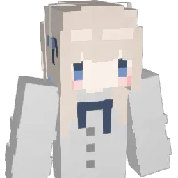 KOMUKINTV Minecraft avatar bust