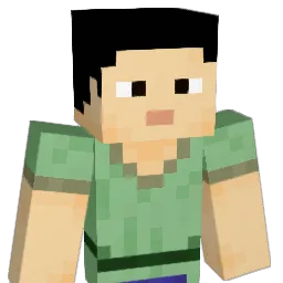 KUNTARO Minecraft avatar bust