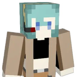 KUROROW Minecraft avatar bust