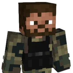 KV123459 Minecraft avatar bust