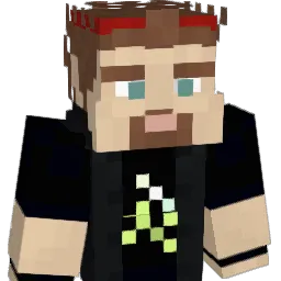 Kaanscoop Minecraft avatar bust