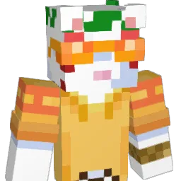 Kabuki06 Minecraft avatar bust