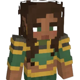 KaciiGamer Minecraft avatar bust