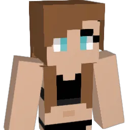 Kaitlincs Minecraft avatar bust