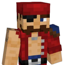 Kaizokid Minecraft avatar bust