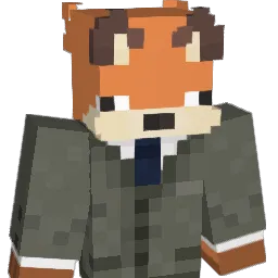 KalebTheFox Minecraft avatar bust