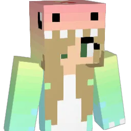 KallieCrafts Minecraft avatar bust