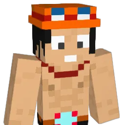 Kamikazegnom Minecraft avatar bust