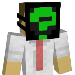 Kampfkippe Minecraft avatar bust
