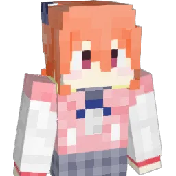 KannaRaku Minecraft avatar bust