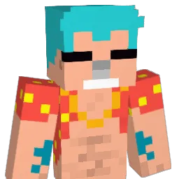 Kaptaain Minecraft avatar bust