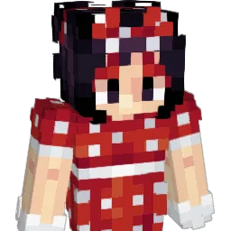 KarateGirl Minecraft avatar bust