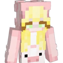 Kartulike Minecraft avatar bust