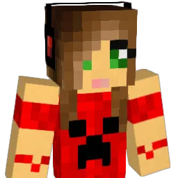 KasJade Minecraft avatar bust