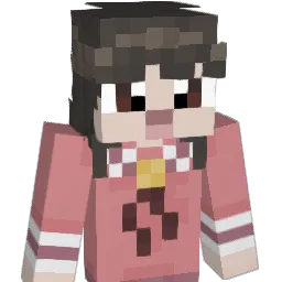 KasaneTetoREAL Minecraft avatar bust