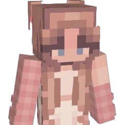 Kasiekx Minecraft avatar bust