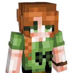 Katiara Minecraft avatar bust