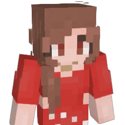 Katiekat3044 Minecraft avatar bust