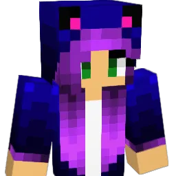 Katziii Minecraft avatar bust