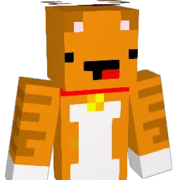 KawaiiPupper Minecraft avatar bust