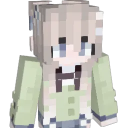 Kawamono Minecraft avatar bust