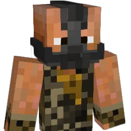 Kazanjo Minecraft avatar bust
