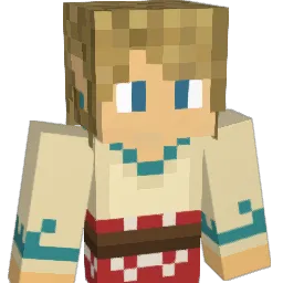 Kazeko Minecraft avatar bust