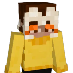 KebaAndKiana Minecraft avatar bust