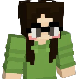 Keekos Minecraft avatar bust