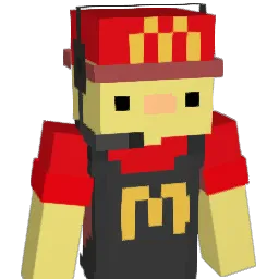 KeenaOMG Minecraft avatar bust
