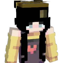 Keksi3 Minecraft avatar bust