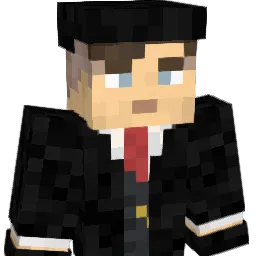 Kenzairo Minecraft avatar bust