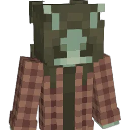 Kerbomh Minecraft avatar bust