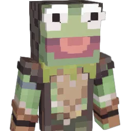 KermitSenpai Minecraft avatar bust