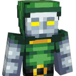 Kevacado Minecraft avatar bust