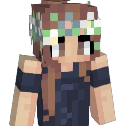 Khaileesi Minecraft avatar bust
