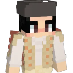 Kiaadi Minecraft avatar bust
