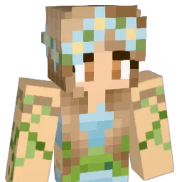 Kiairah Minecraft avatar bust