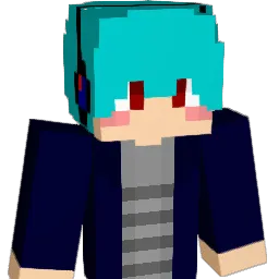 KibaGun Minecraft avatar bust