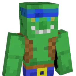 Kibau Minecraft avatar bust